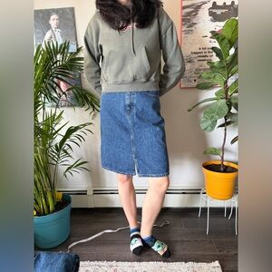 Vintage Eddie Bauer Denim Skirt